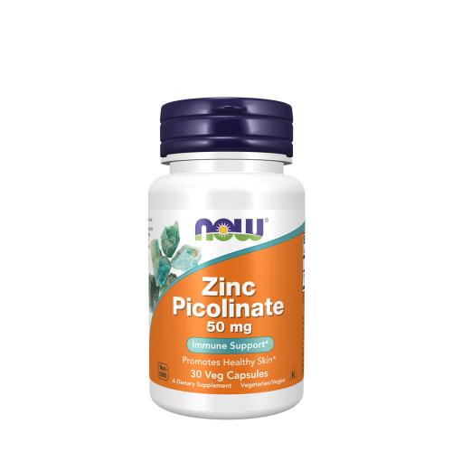 Now Foods Pikolinát zinku 50 mg (30 Kapsula)