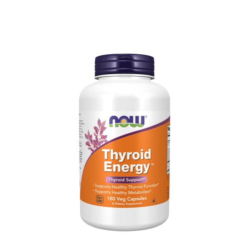 Now Foods Thyroid Energy™ - komplex jódu a tyrozínu (180 Veg Kapsula)