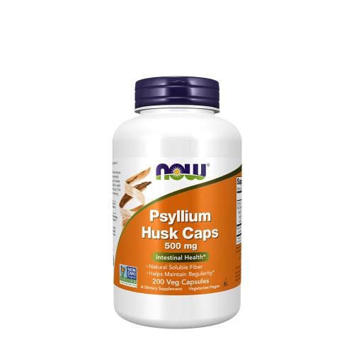 Now Foods Psyllium Husk - šupka zo semien skorocelu 500 mg (200 Veg Kapsula)
