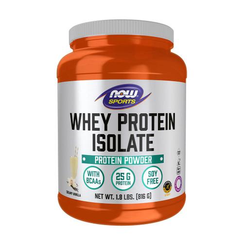 Now Foods Izolát srvátkového proteínu - Whey Protein Isolate (816 g, Krémová vanilka)