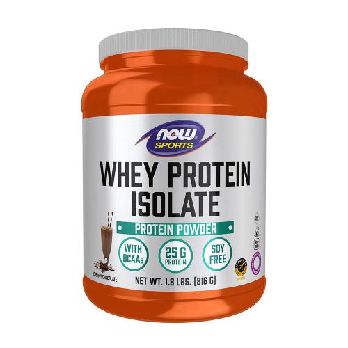 Now Foods Izolát srvátkového proteínu - Whey Protein Isolate (816 g, Čokoláda)