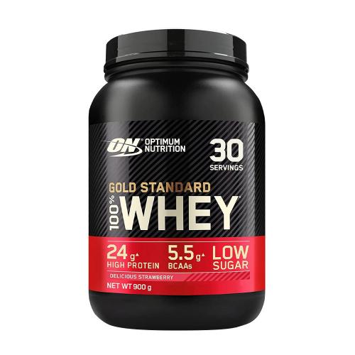 Optimum Nutrition Gold Standard 100% Whey™ - Gold Standard 100% Whey™ (900 g, Lahodné jahody)