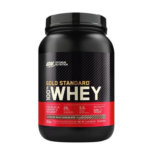 Optimum Nutrition Gold Standard 100% Whey™ - Gold Standard 100% Whey™ (900 g, Extrémna mliečna čokoláda)