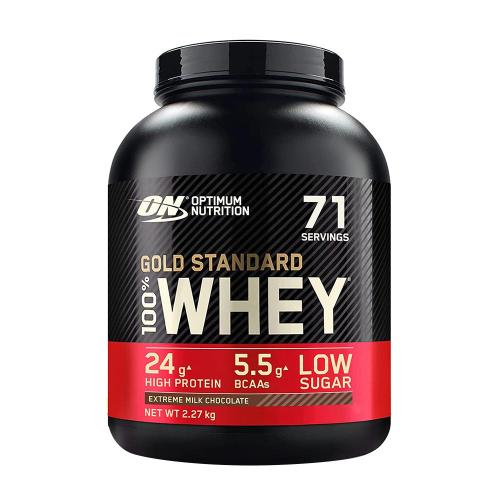 Optimum Nutrition Gold Standard 100% Whey™ - Gold Standard 100% Whey™ (2.27 kg, Extrémna mliečna čokoláda)