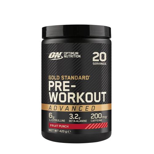 Optimum Nutrition Gold Standard Pre-Workout Advanced - Gold Standard Pre-Workout Advanced (420 g, Ovocný punč)