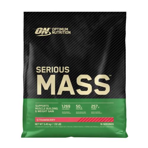 Optimum Nutrition Vážna hmotnosť - Serious Mass (5.45 kg, Jahoda)
