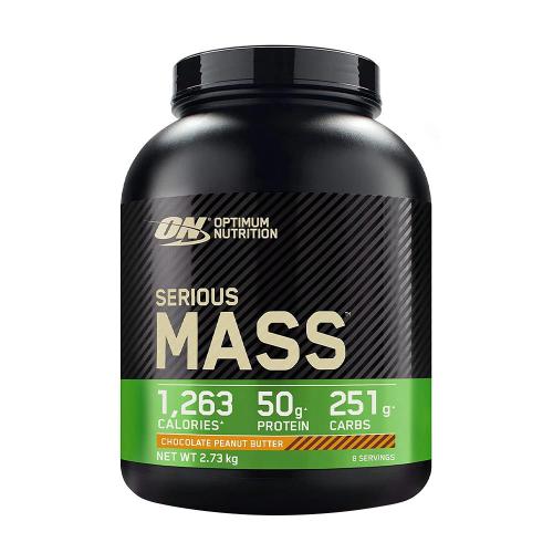 Optimum Nutrition Vážna hmotnosť - Serious Mass (2.73 kg, Čokoládové arašidové maslo)