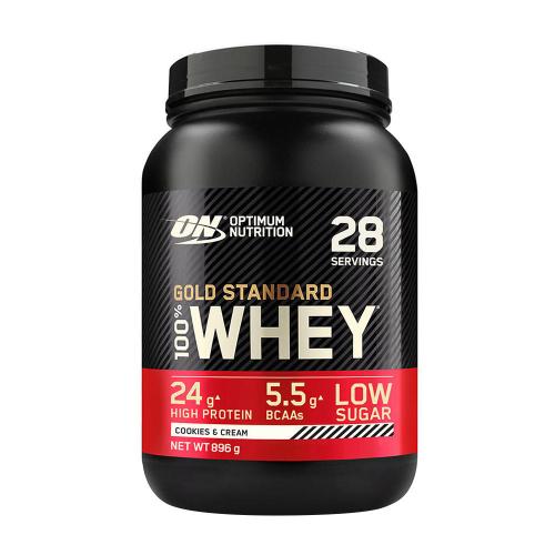 Optimum Nutrition Gold Standard 100% Whey™ - Gold Standard 100% Whey™ (900 g, Čokoládové sušienky a krém)