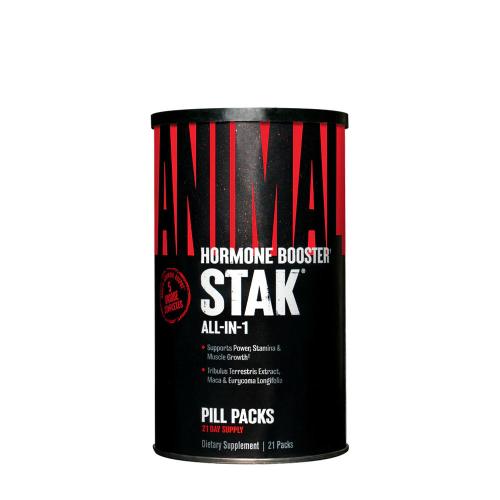 Universal Nutrition Animal Stak - Testosterón a rastový hormón zvyšujúca formula (21 Balenie)