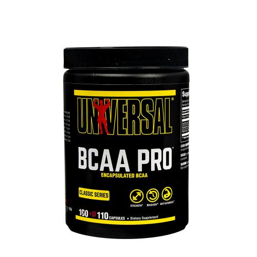 Universal Nutrition BCAA Pro™ - aminokyseliny s rozvetveným reťazcom (110 Kapsula)