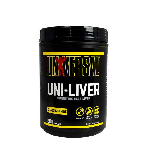 Universal Nutrition Uni-Liver™ - extrakt z hovädzej pečene, aminokyseliny (500 Tableta)