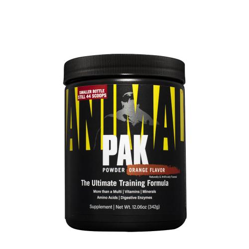 Universal Nutrition Animal Pak - komplexný multivitamínový prášok (388 g, Pomaranč)