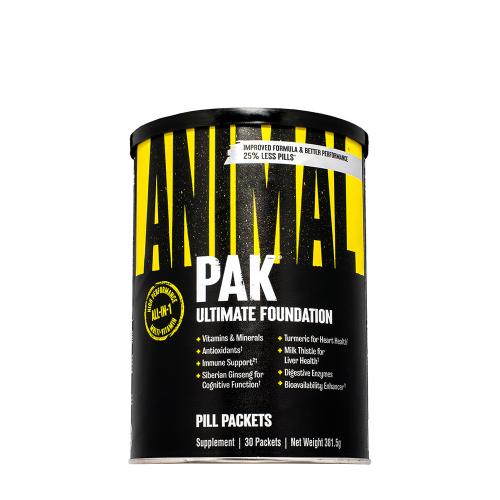 Universal Nutrition Animal Pak - komplexný multivitamín (30 Balenie)