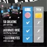 Universal Nutrition Kreatínové žuvačky pre zvieratá - Animal Creatine Chews (120 Žuvacia tableta, Hrozno)