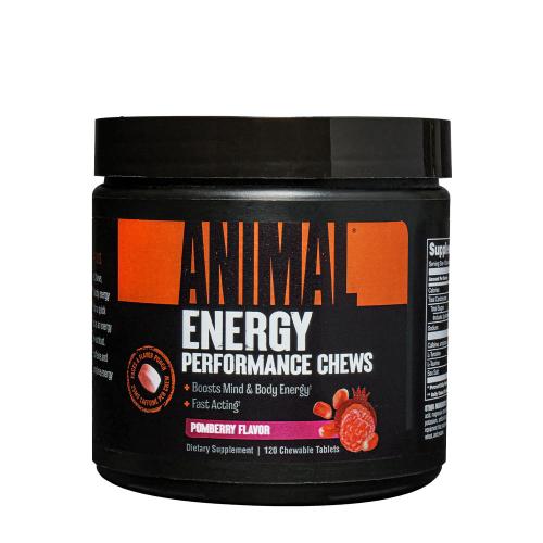 Universal Nutrition Energetické žuvačky pre zvieratá - Animal Energy Chews (120 Žuvacia tableta, Pomberry)