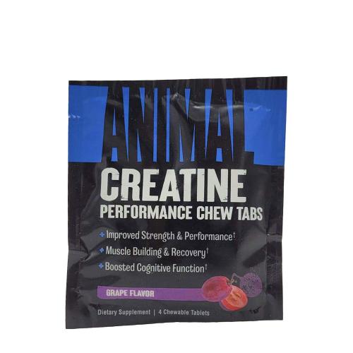 Universal Nutrition Animal Creatine Chews (4 žuvacie tablety, Hrozno)