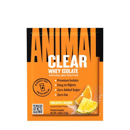 Universal Nutrition Animal Clear Whey Isolate Sample (25 g, Pomarančový ananás)