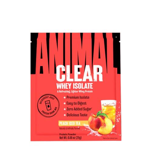 Universal Nutrition Animal Clear Whey Isolate Sample (25 g, Broskyňový ľadový čaj)