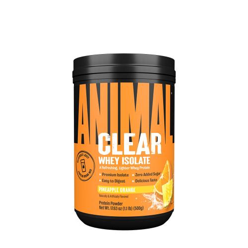 Universal Nutrition Animal Clear Whey Isolate (500 g, Pomarančový ananás)