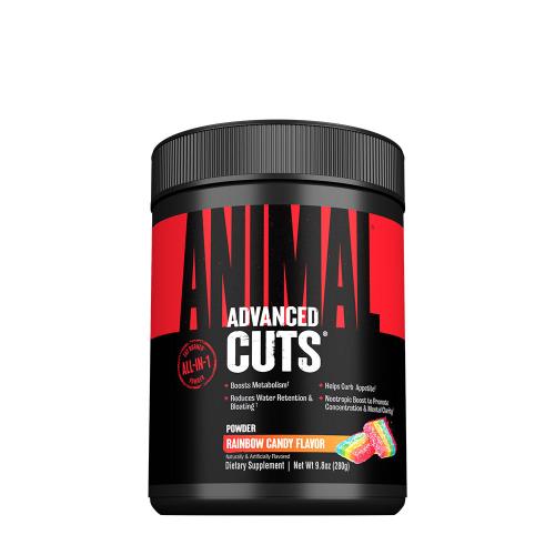Universal Nutrition Animal Cuts Powder  - komplexný prášok na spaľovanie tukov (248 g, Dúhové cukríky)