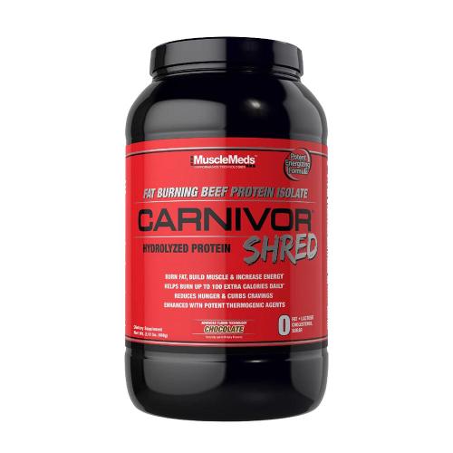 MuscleMeds Carnivor - Hovädzí proteín formula pre spaľovanie tukov a budovanie svalov (968 g, Čokoláda)