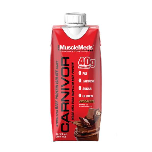 MuscleMeds Hotový šejk z hovädzieho proteínového izolátu  (500 ml, Čokoláda)