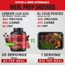 MuscleMeds Náhrada jedla s hovädzím proteínom  (1910 g, Krémová vanilka)