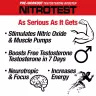 MuscleMeds Nitrotest Predtréningový booster s účinkom na zvýšenie hladiny testosterónu (474 g, Rocket Pop)
