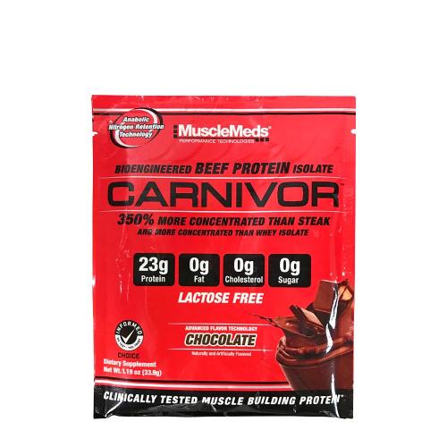 MuscleMeds Vzorka Carnivor - Carnivor Sample (1 dávka, Čokoláda)