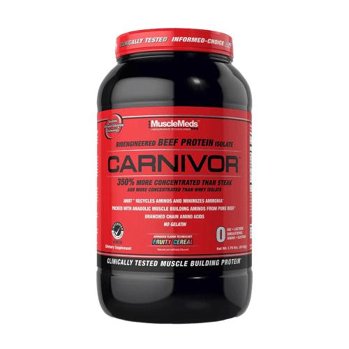 MuscleMeds Carnivor™ - Hydrolyzovaný hovädzí proteín (812 g, Fruity Cereal)