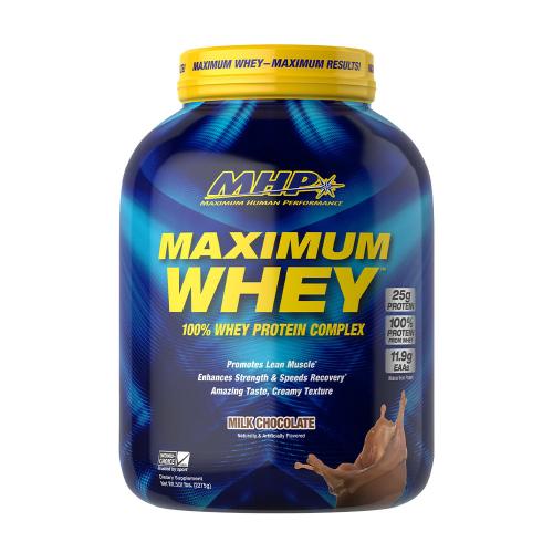 MHP Maximum Whey - 100% srvátkový proteín (2275 g, Čokoládové mlieko)