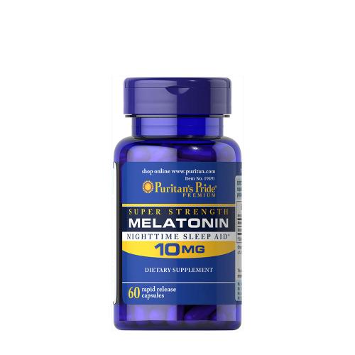 Puritan's Pride Melatonín 10 mg - vitamín na podporu spánku (60 Kapsula)