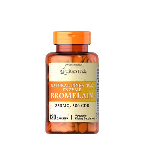 Puritan's Pride Tráviaci enzým - bromelaín 500 mg 300 GDU/gram (120 Kapsula)