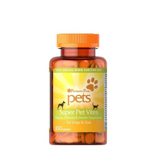 Puritan's Pride Vitamín pre psy a mačky  (100 Tableta)