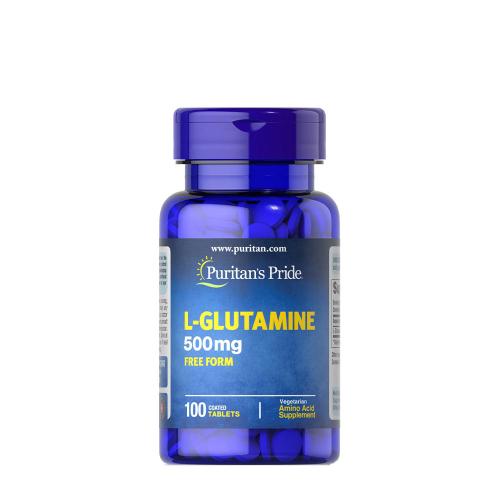 Puritan's Pride L-glutamín 500 mg (100 Tableta)