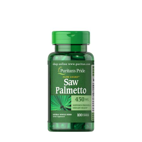 Puritan's Pride Saw Palmetto extrakt 450 mg kapsuly (100 Kapsula)