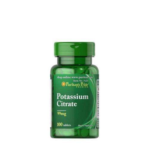 Puritan's Pride Draslíková formula - citrát draselný 99 mg (100 Tableta)