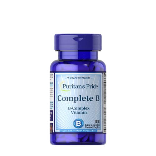 Puritan's Pride Celospektrálny vitamínový komplex B (100 Kapsula)