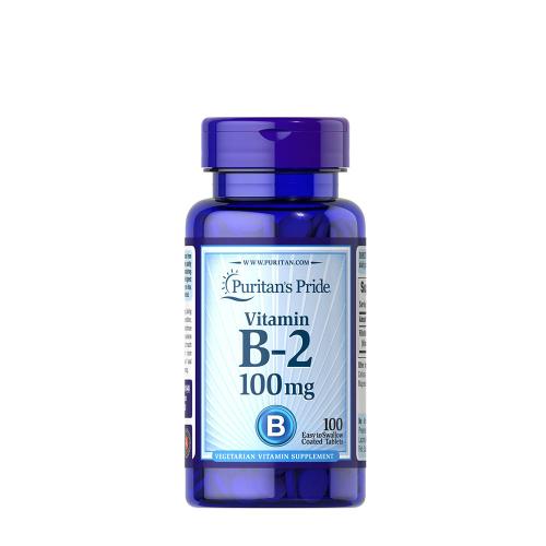 Puritan's Pride Vitamín B2 100 mg (100 Tableta)