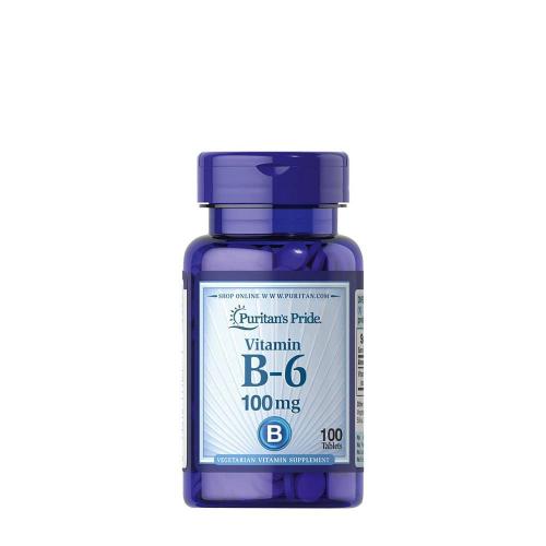Puritan's Pride Vitamín B6 100 mg (100 Tableta)