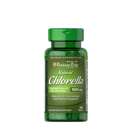 Puritan's Pride Chlorella 500 mg tablety - bohaté na chlorofyl (120 Tableta)
