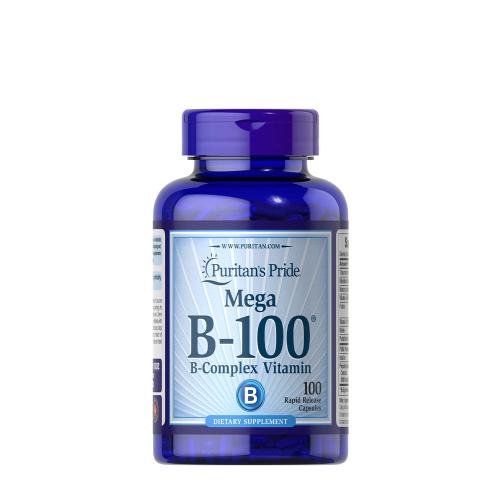 Puritan's Pride Komplex vitamínu B 100 mg (100 Kapsula)