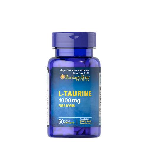 Puritan's Pride Taurín 1000 mg - Aminokyselina taurín (50 Kapsula)