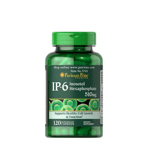 Puritan's Pride IP-6 inozitolhexafosfát 510 mg (120 Kapsula)
