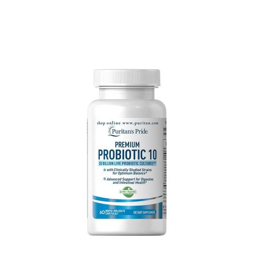 Puritan's Pride Probiotické kapsule - Premium Probiotic 10 (60 Kapsula)