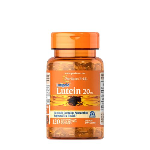 Puritan's Pride Luteín 20 mg mäkká kapsula - očný vitamín (120 Mäkká kapsula)