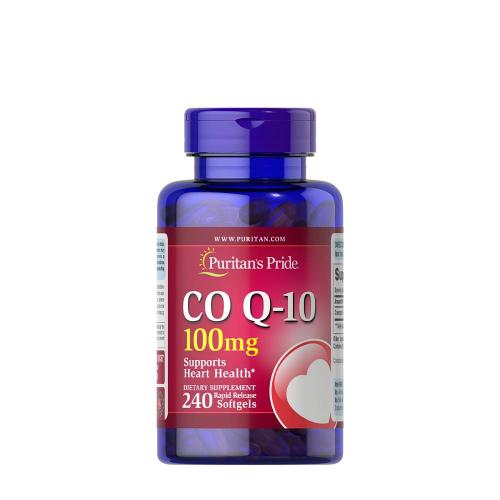 Puritan's Pride Koenzým Q-10 100 mg (240 Mäkká kapsula)