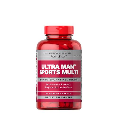 Puritan's Pride Ultra Man™ Multivitamínové kapsule pre aktívnych mužov  (90 Kapsula)