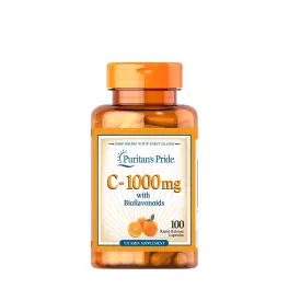   Puritan's Pride Vitamín C 1000 mg kapsuly s bioflavonoidmi (100 Kapsula)