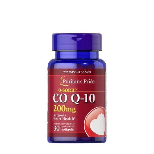 Puritan's Pride Q-10 koenzým 200 mg (30 Mäkká kapsula)